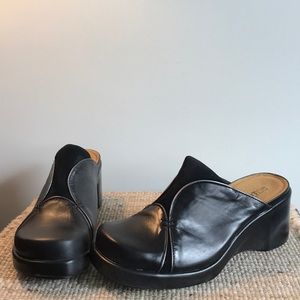Naot wedge heel mule, new, Euro size 39.